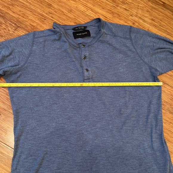 Wings & Horns Long-sleeve Henley - Picture 2 of 3